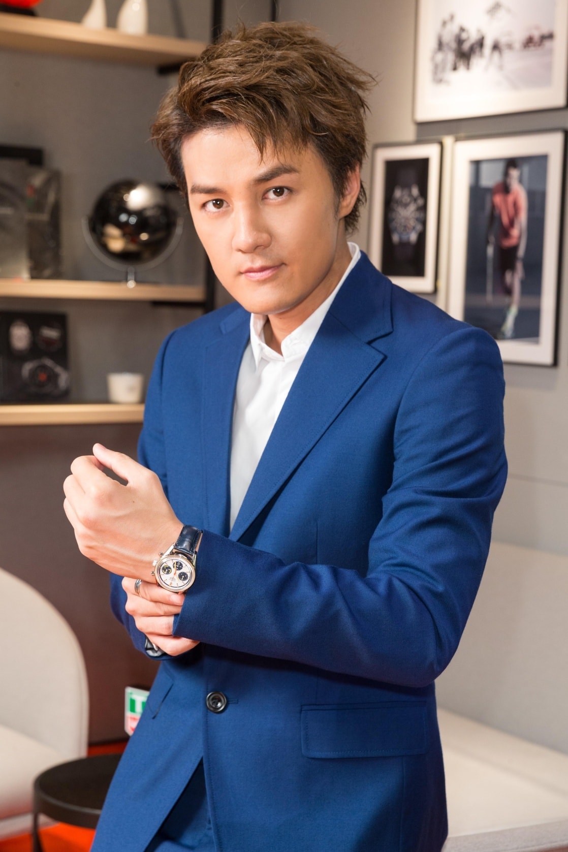 吳克群和陳語安交往3年多感情穩定。(圖/翻攝自吳克群臉書)