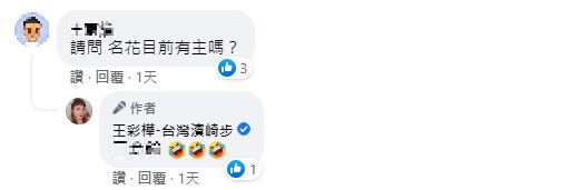 王彩樺回應女兒感情狀態。(圖/翻攝自王彩樺臉書)