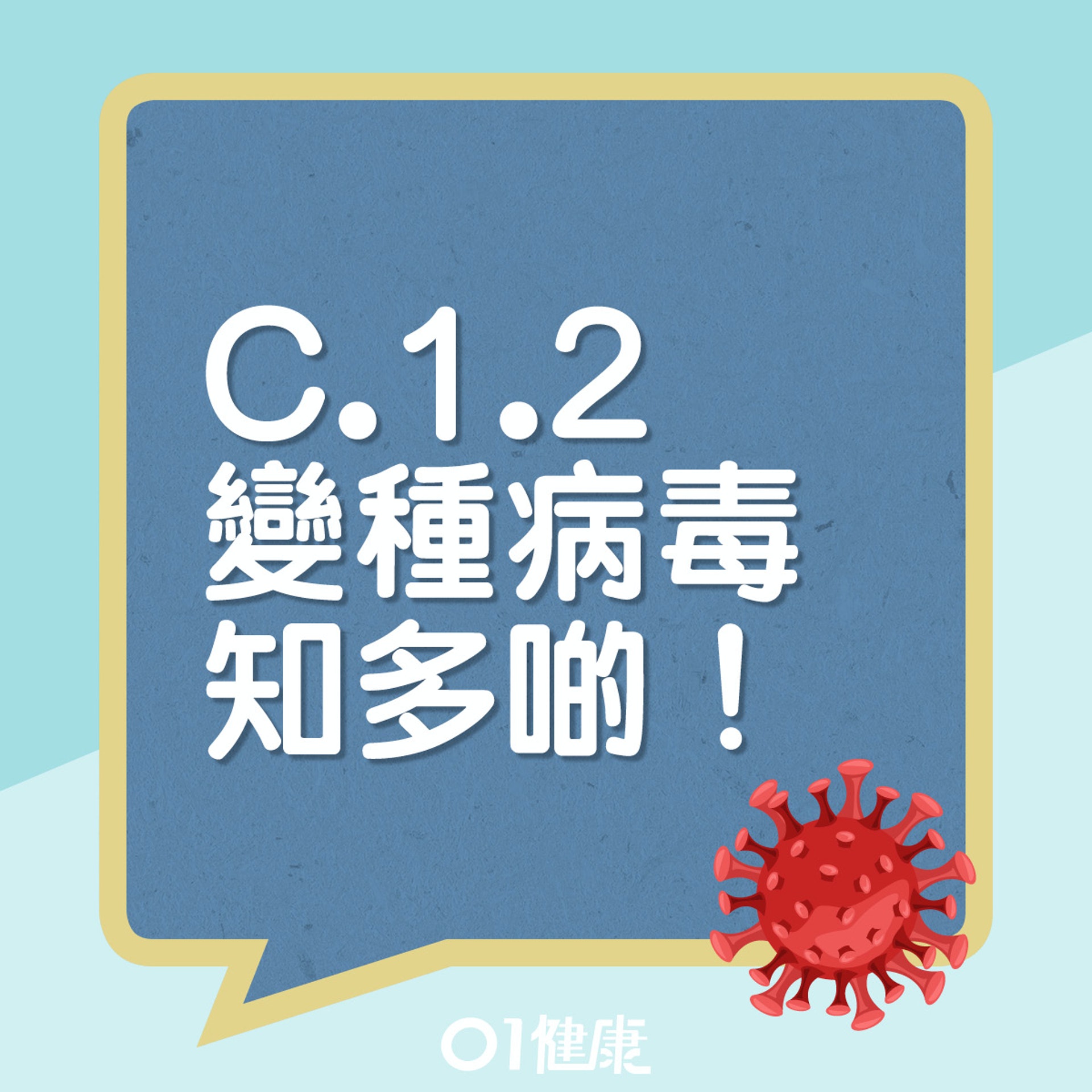 對於變種病毒包括C.1.2你知多少?(圖/翻攝自香港01)