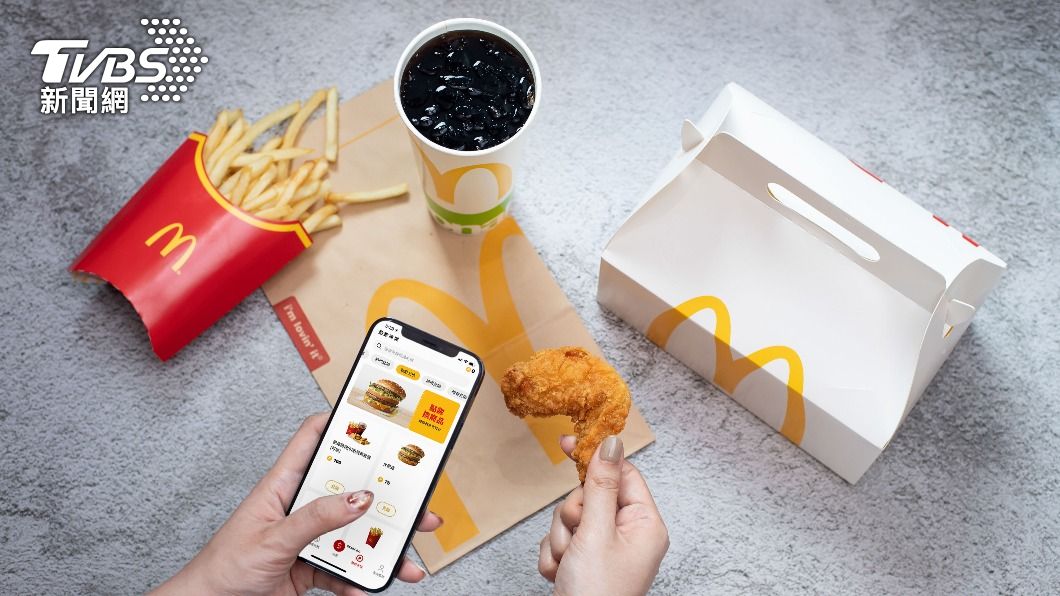 麥當勞手機APP新增「隨買店取」。(圖/台灣麥當勞提供)