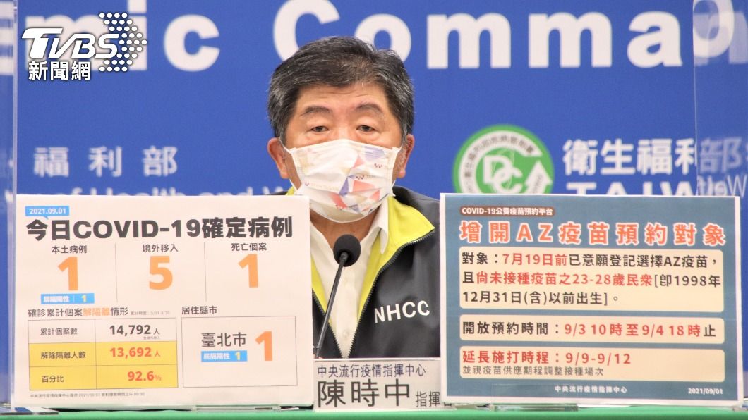 指揮官陳時中。（圖／指揮中心）