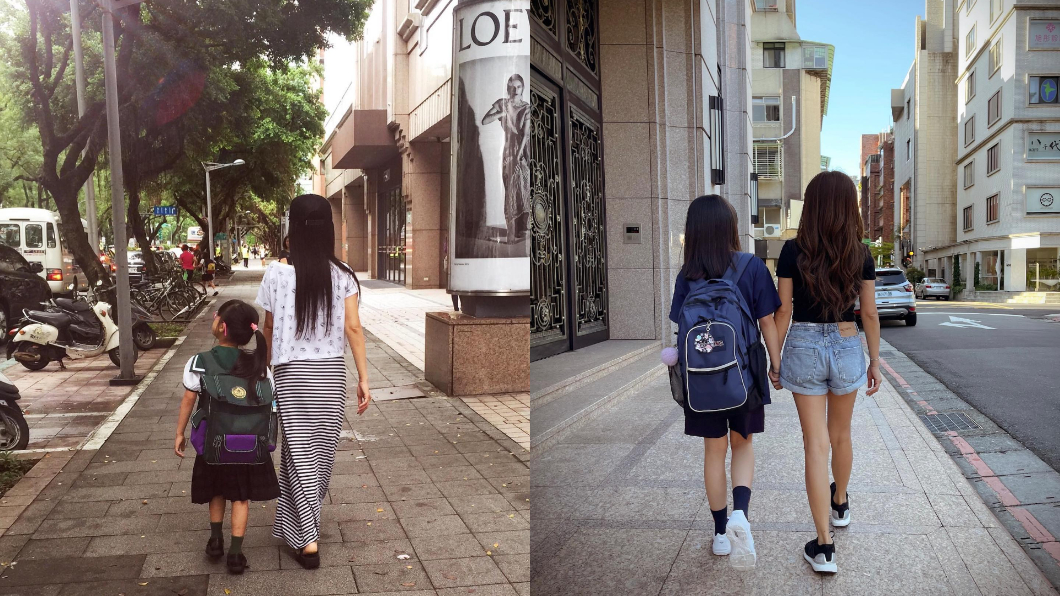 佩甄6年對比照洩逆齡身材。（圖／翻攝自李佩甄Facebook）