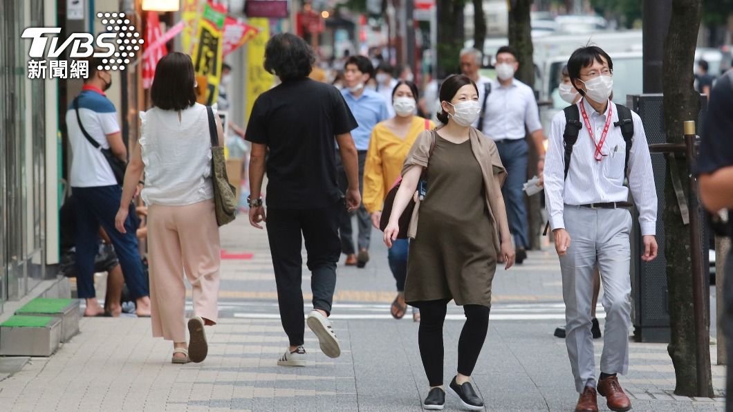 日本證實在發現2名無症狀確診者感染Mu變種病毒。（圖／AP）