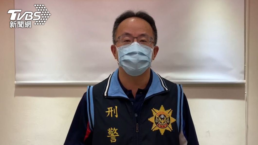 新莊分局偵查隊長林子翔。(圖/TVBS)