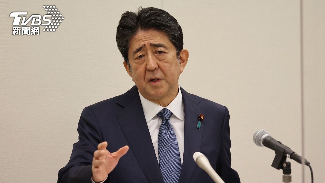 前日本首相安倍晉三。(圖/達志影像美聯社)