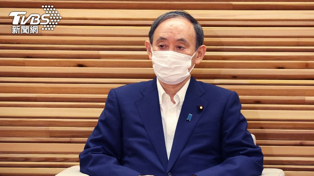 日本首相菅義偉。(圖/達志影像美聯社)