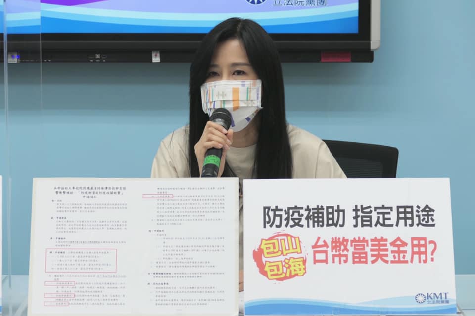 國民黨立委萬美玲。(圖/翻攝自萬美玲臉書)