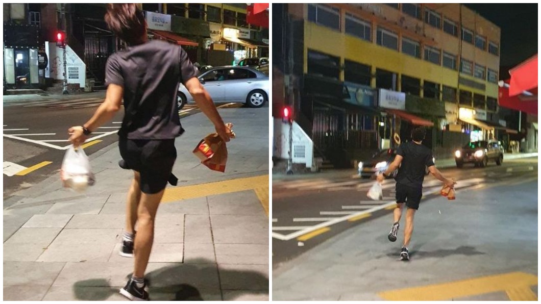 Rain曬買麥當勞雀躍背影 網:有錢人的快樂好簡單