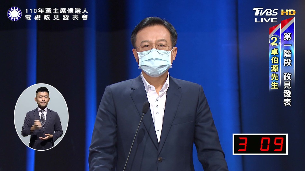 激辯兩岸論述! 卓伯源:邀習近平訪台進行「兩岸和平之旅」