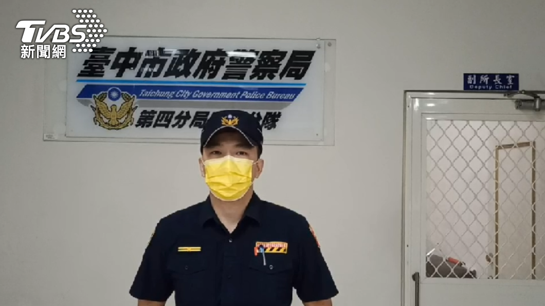 警方表示,林男因不明原因自撞護欄,詳細肇事原因還有待釐清。(圖/警方提供)