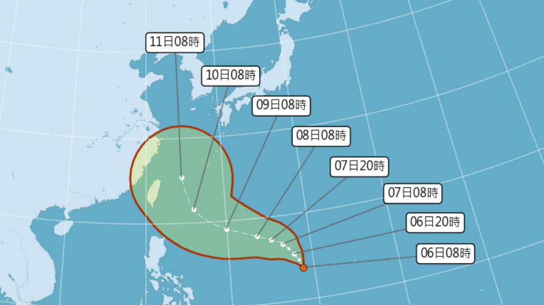 全台高溫防午後大雨！周圍3低壓亂舞　週末接近恐升級颱風