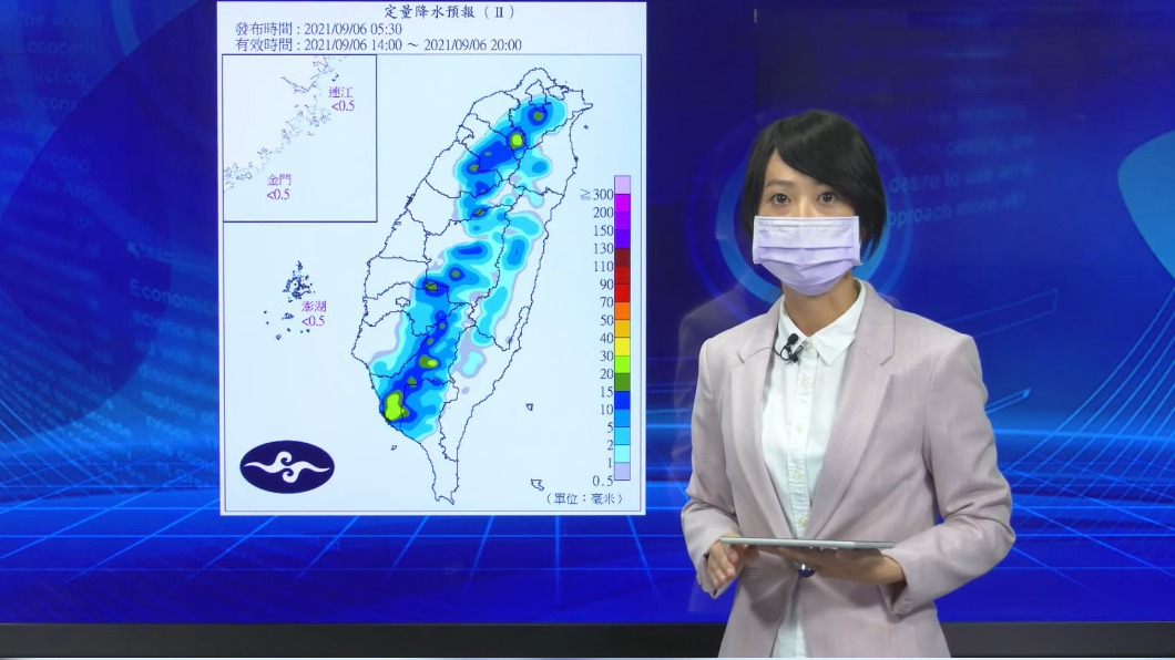 資深預報員謝佩芸。(圖/氣象局)