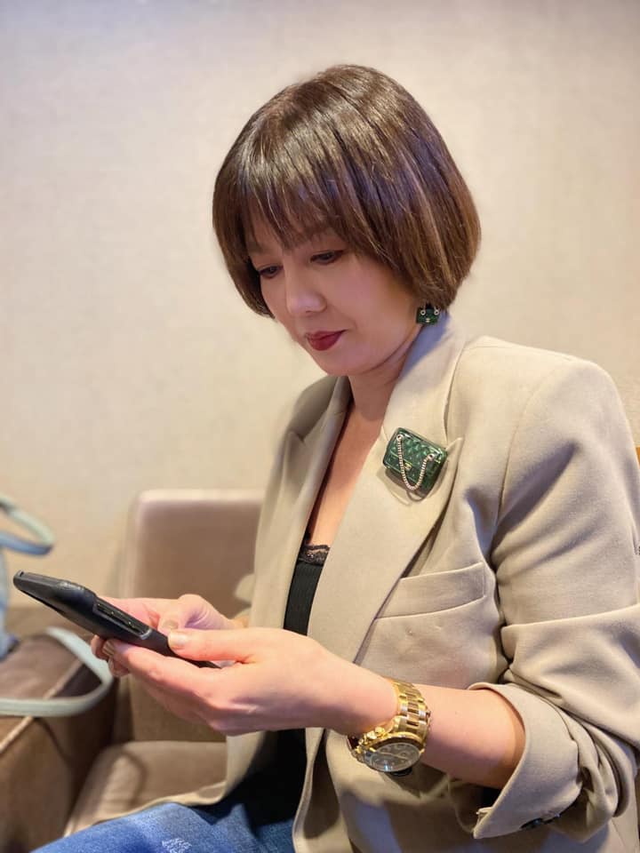 苗可麗分享拍戲遇到的靈異事件。(圖/翻攝自苗可麗臉書)