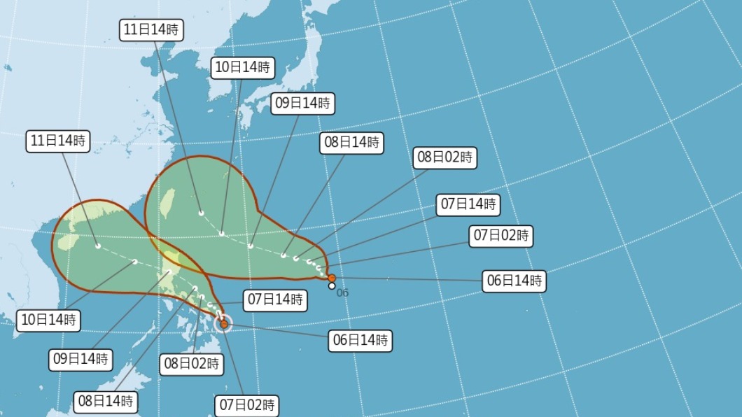 （圖／中央氣象局）