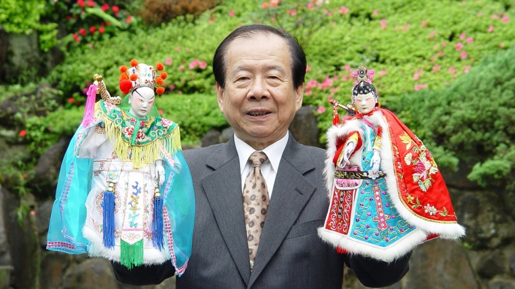 「布袋戲紳士」鍾任壁大師辭世，享耆壽90歲。（圖／鍾任壁大師家屬提供）