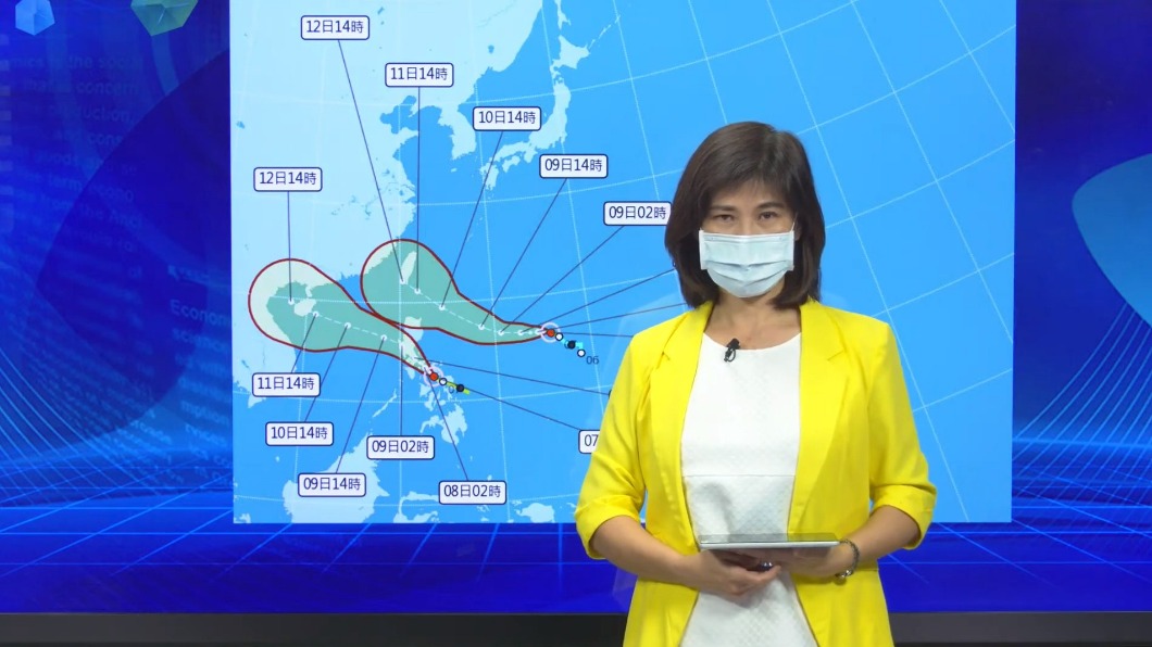 氣象局簡正伍婉華。(圖/氣象局)