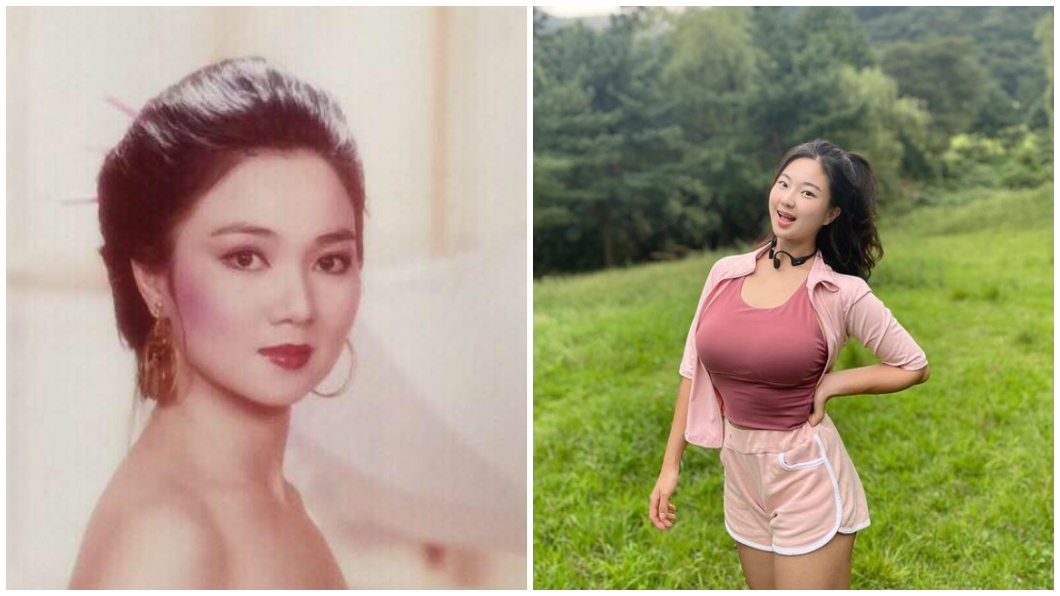 與韓國正妹撞臉 白冰冰PO嫩照回應:年輕真好