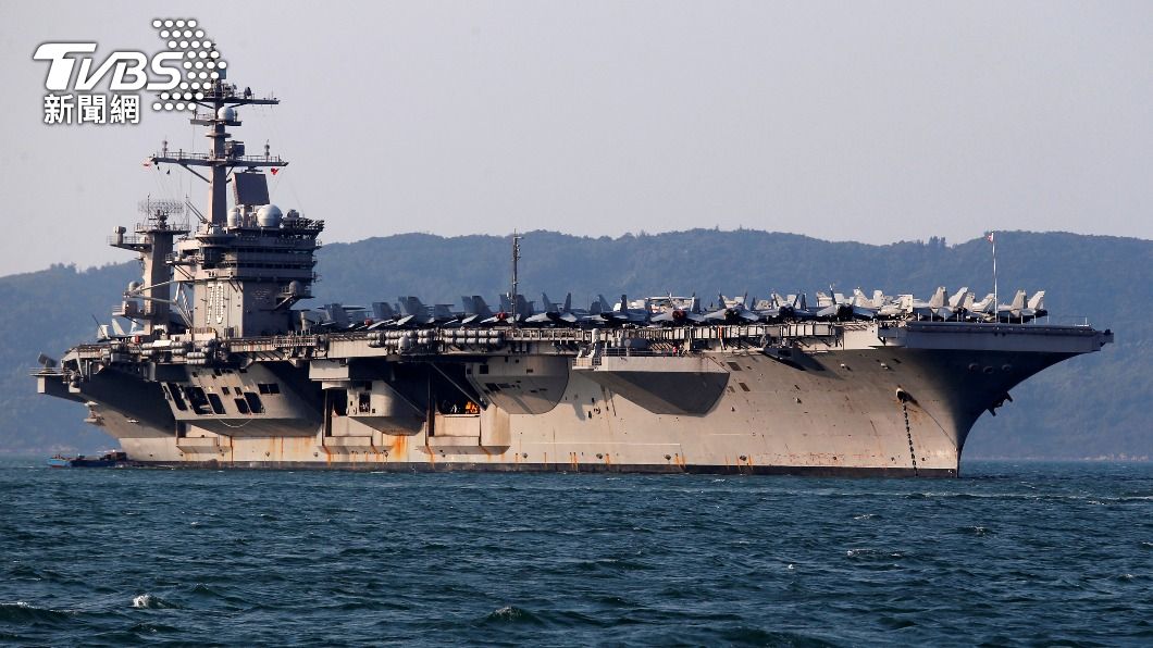 美軍航艦打擊群駛入南海挺航行自由 沒通知大陸