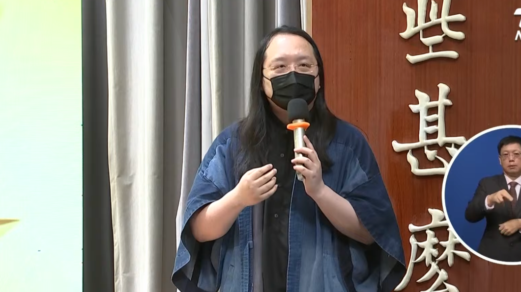 唐鳳。（圖／行政院提供）
