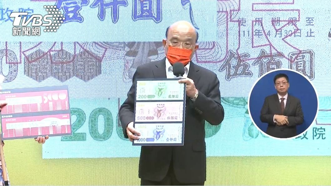政院拍板紓困追加預算 振興五倍券編列1206.9億