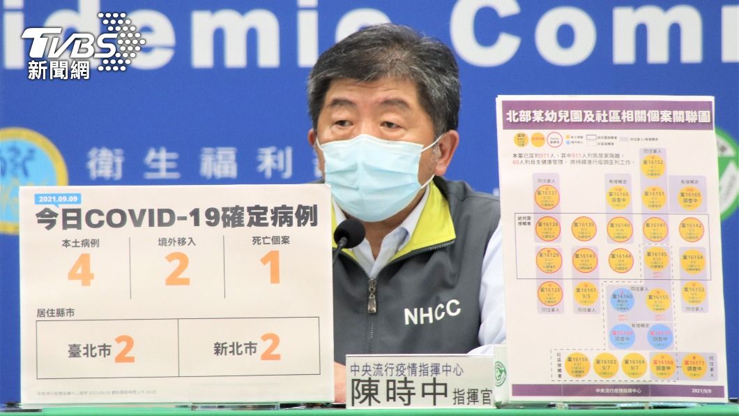 中央流行疫情指揮中心指揮官陳時中。(圖/中央流行疫情指揮中心)