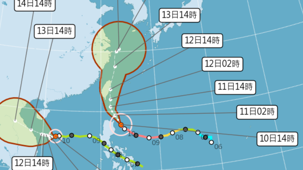 快訊 /「璨樹」擦邊球! 雙北宣布明正常上班課