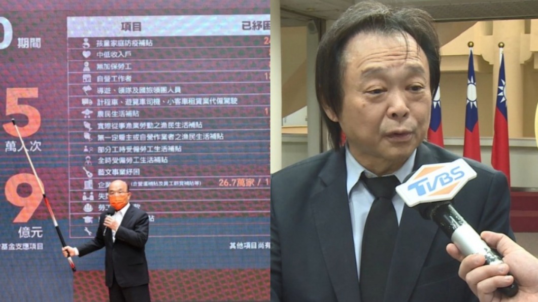 蘇貞昌大動作推五倍券　自家人不挺：淨幹人民知道的事