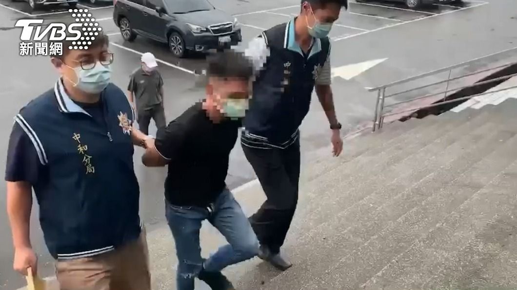 20歲開槍犯嫌遭逮捕。(圖/TVBS)