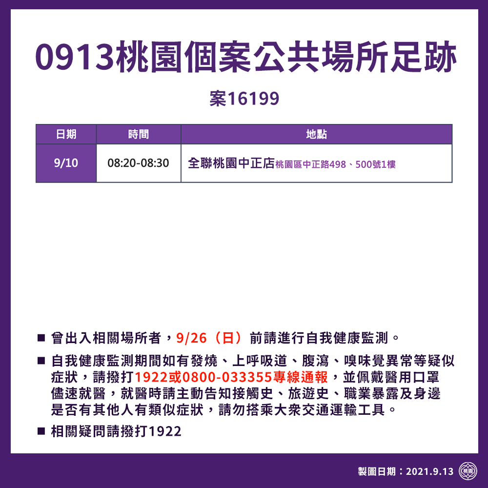 案16199足跡。(圖/桃園市政府提供)