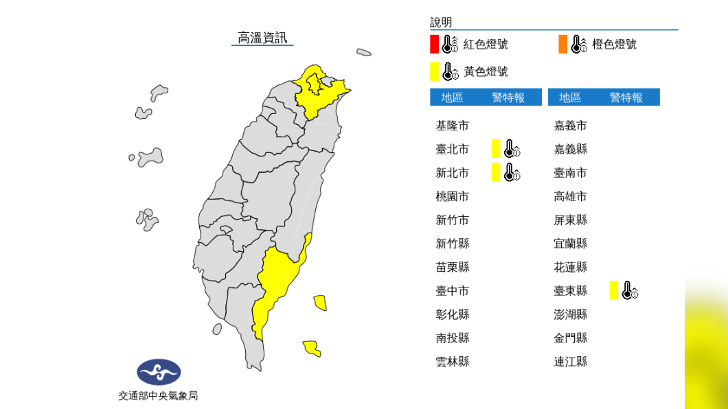 中秋連假天氣穩定　今中南部全天不定時雷雨　慎防劇烈天氣！