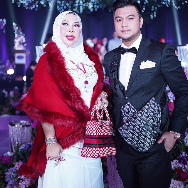 馬來西亞化妝品大亨與助理兩人相差23歲。(圖/翻攝自Instagram)