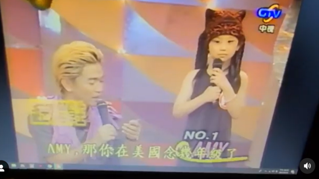 焦凡凡幼時上節目。(圖/翻攝自焦凡凡IG)
