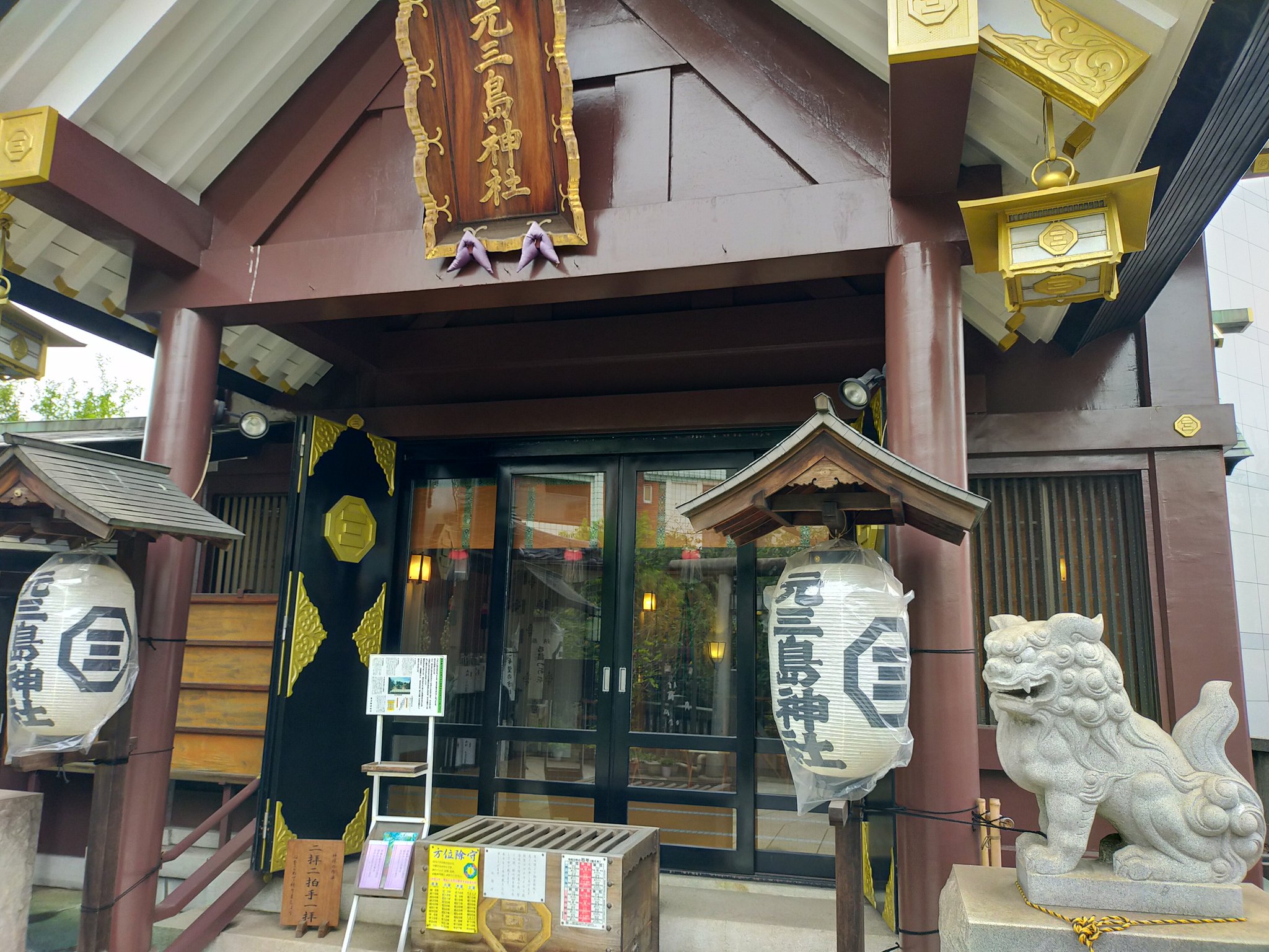 竊案發生後,神社計算損失並不大。(圖/翻是自推特)