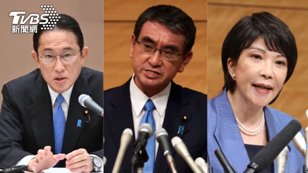 3人角逐日本首相大位 聯美抗中成共同立場