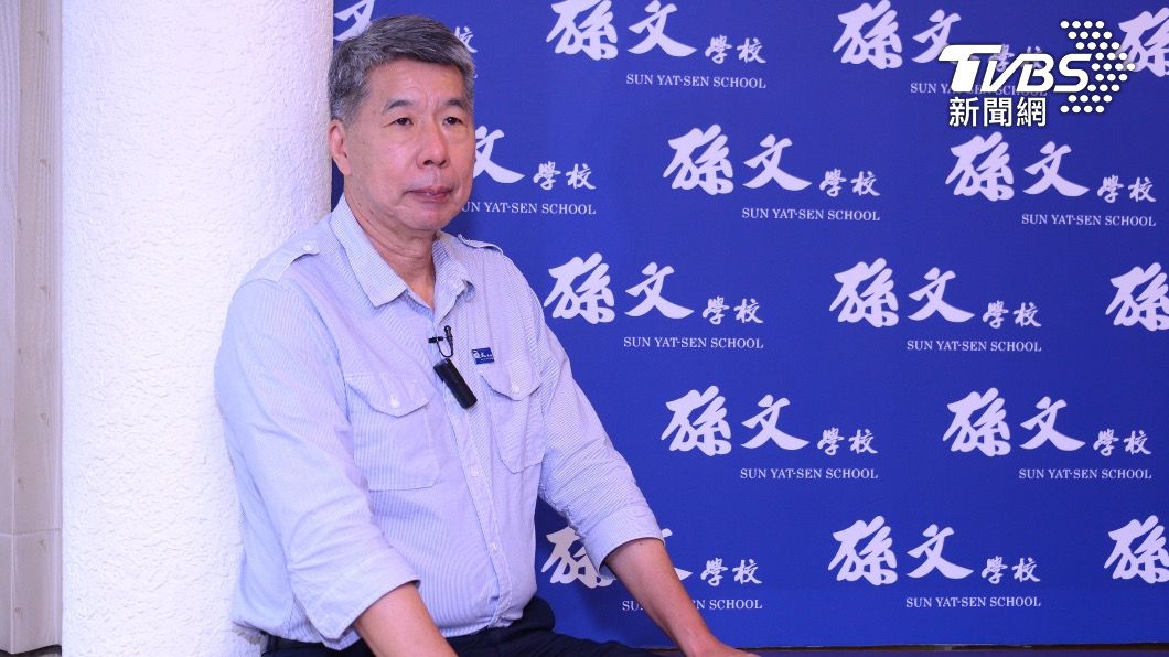 國民黨主席候選人張亞中。（圖／TVBS）