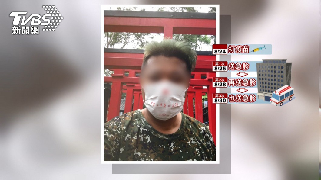 洪姓客運司機4度就醫。(圖/TVBS)