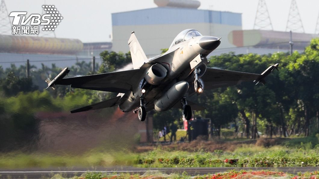 圖為IDF經國號戰機。(圖/中央社)