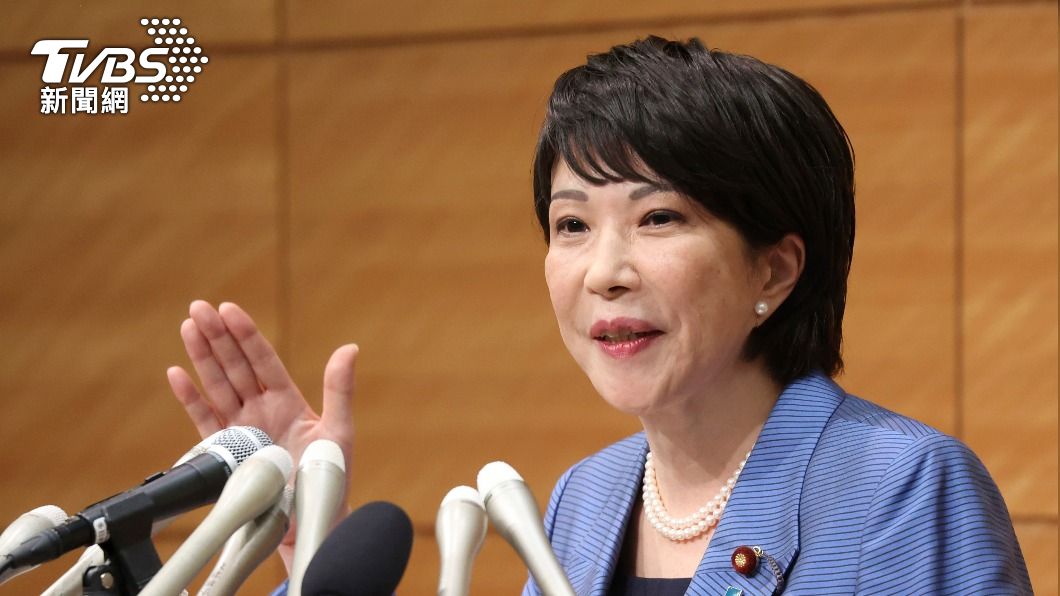 爭首相大位 高市早苗:蔡英文總統是所憧憬的女性