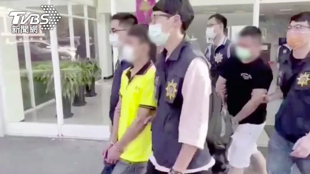 其他共犯也遭警方拘提到案。(圖/TVBS)