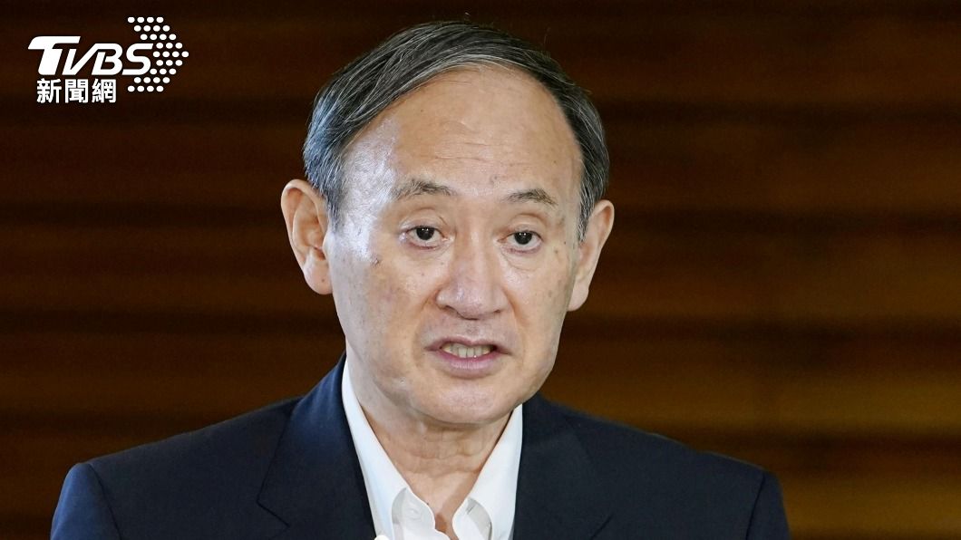 日本首相菅義偉怒批北韓行為「令人髮指」。(圖/達志影像路透社)