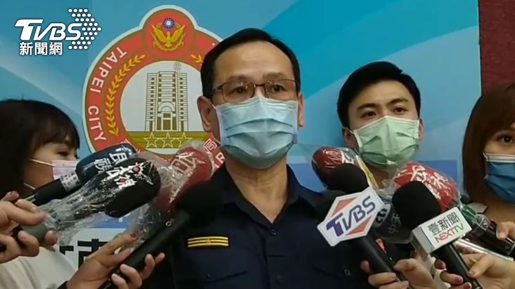 大安分局分局長李權哲。(圖/TVBS)