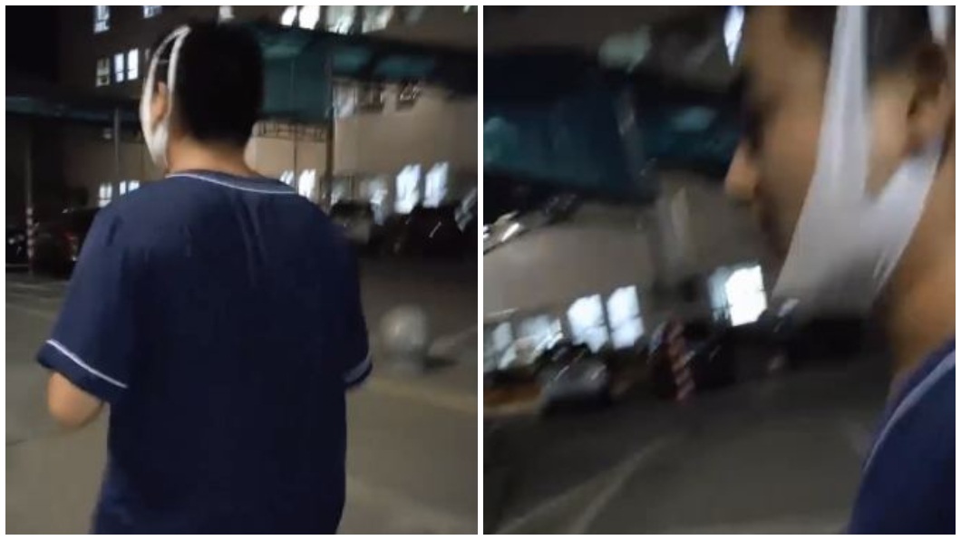 這名人父氣到下巴脫臼深夜到醫院急診。(合成圖/翻攝自海客新聞微博)