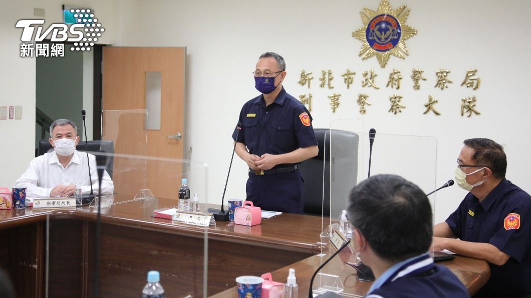 陳家欽強調將對挑戰公權力之不法組織嚴辦。(圖/TVBS)