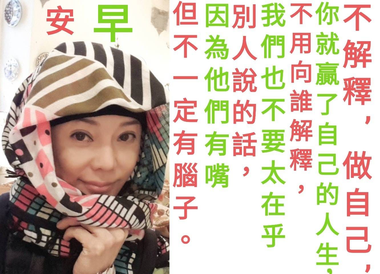 狄鶯今再製圖反擊酸民。(圖/翻攝自狄鶯臉書)