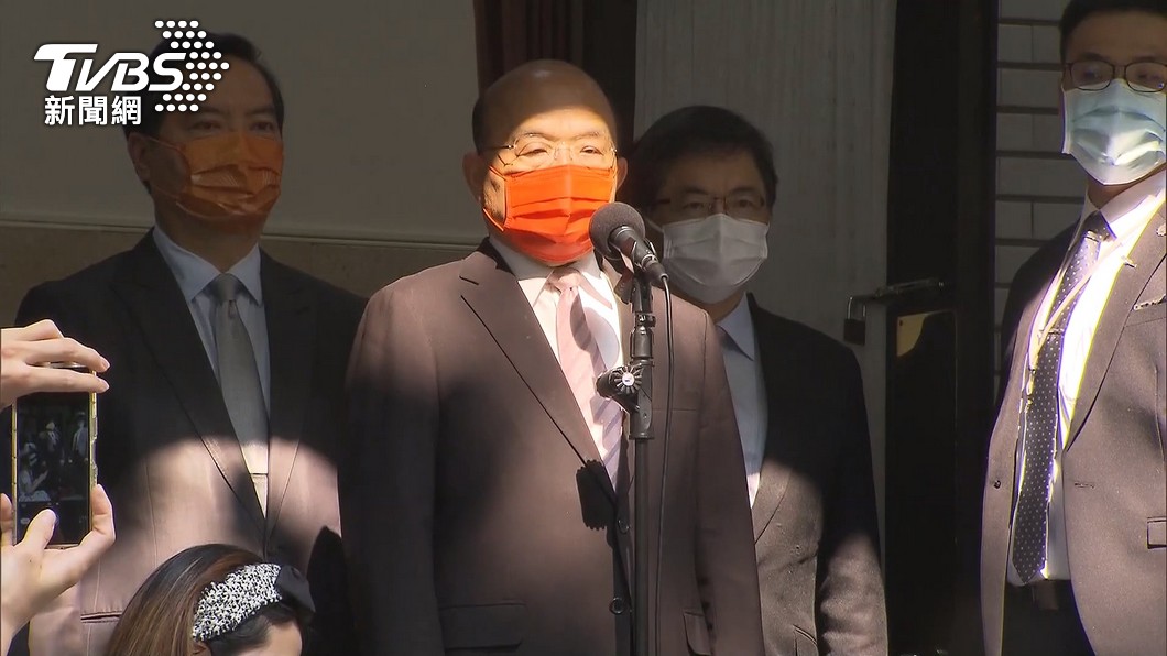行政院長蘇貞昌。(圖/TVBS)