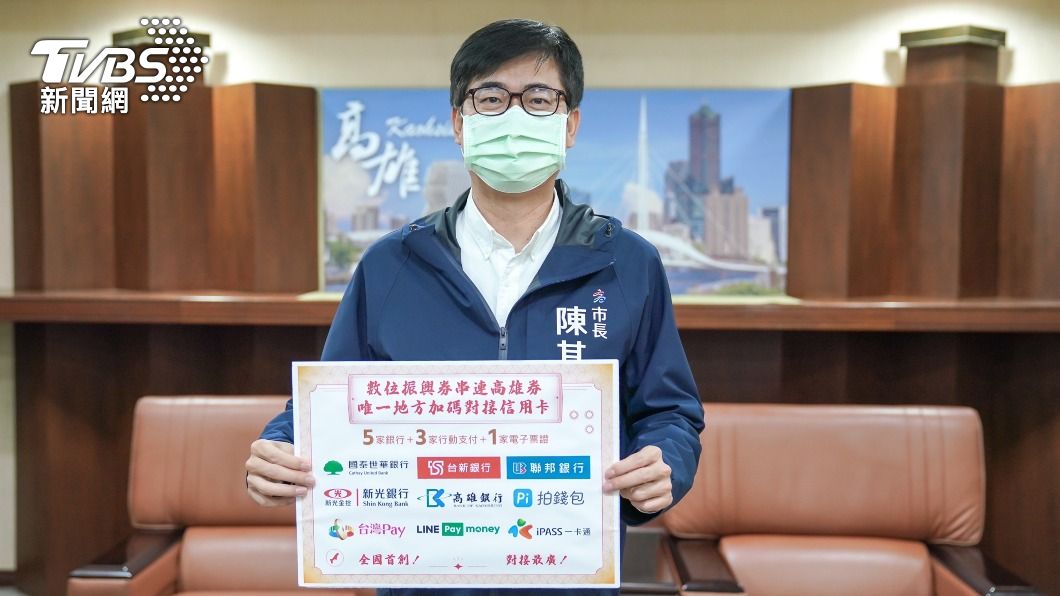 高雄券數位綁定 消費登錄發票還可抽「特斯拉」