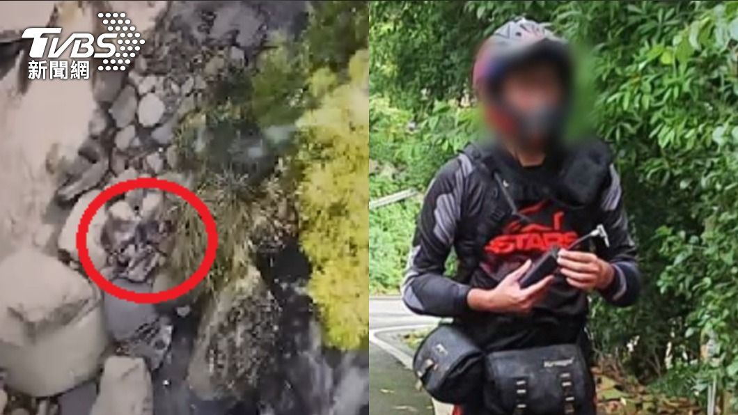 終於找到了！男登山離奇失蹤7天　躺河床遭尋獲喊「肚子餓」