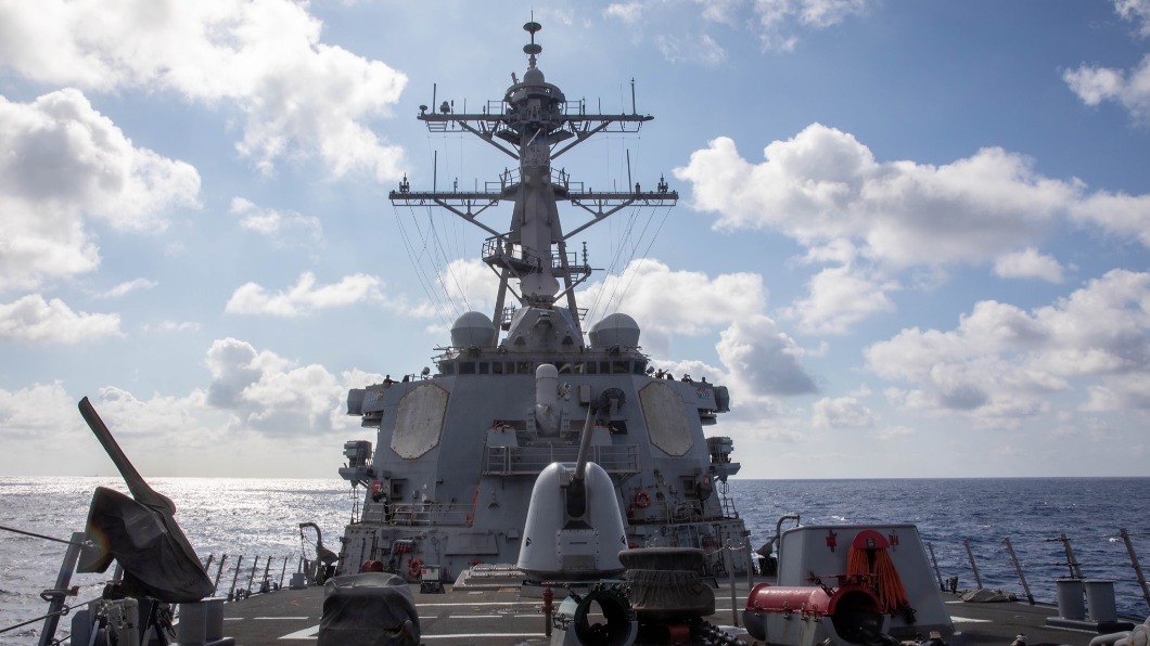 美軍艦今年9度通過台海 共軍批:風險製造者