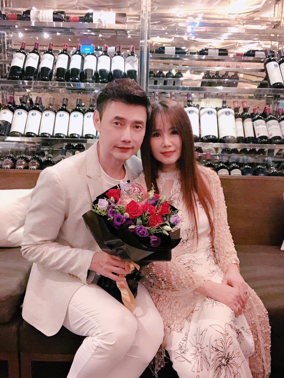 小倆口感情十分甜蜜,羨煞眾人。(圖/翰森娛樂提供)