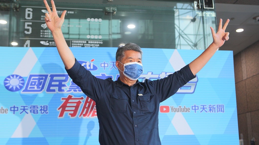 候選人張亞中。（圖／中天新聞提供）